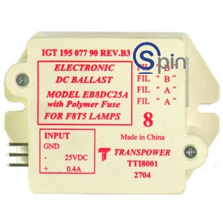 Picture of Ballast With Polymer Fuse 25 Volts DC 8 Watt, IGT.