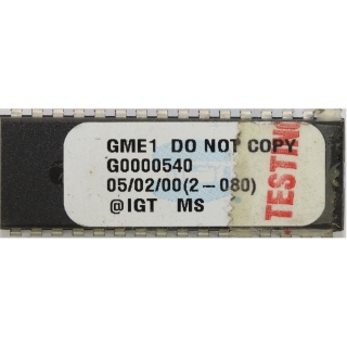 Picture of IGT Software, GME1 G0000540