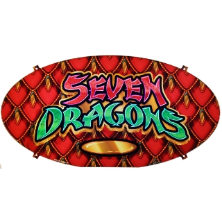 Picture of Topper Plexiglass, Oval, Seven Dragons - Bally Alpha