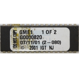 Picture of IGT Software, GME1 G0000820