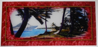 Picture of Belly Glass, GK-19, Cruise Ship Glass (red), (20 25" W 515mm x 9 50" 241mm)
