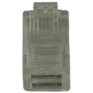 Picture of Connector, RJ12-SC-105, Male, 8 Pins. 