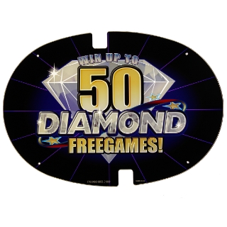 Picture of Topper Plexiglass, 17'' x 12'', Win up to 50 Diamond Freegames