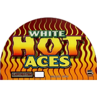 Picture of Top Glass, GK-17, RT, White Hot Aces-. (17.5" W 445mm x 11.75" H 298mm)