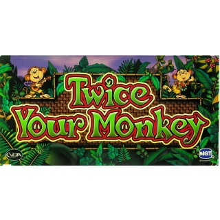 Picture of Belly Glass, GK-19, Twice Your Monkey, (20 25" W 515mm x 9 50" 241mm)