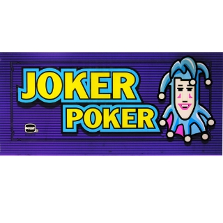 Picture of Belly Glass, GK-17, Joker Poker (Blue), (17.25" W 438mm x 8 7/8" H 225mm)