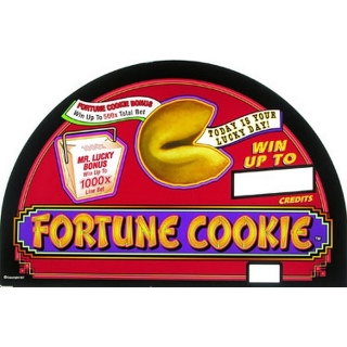 Picture of Top Glass, GK-17, RT, Fortune Cookie, (17.50" W 445mm x 11.75" H 298mm)