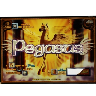 Picture of Top Glass, Bluebird Video, Pegasus, Size (19.00" W 479mm x 13.00" H 333mm)