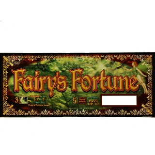 Picture of Top Glass, Bluebird Video, Fairys Fortune, Size (19.00" W 483mm x 8.00" H 203mm)