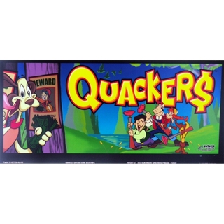 Picture of Belly Glass, 550, Quackers, Size (18.25" W 464mm x 8.25" H 210mm)