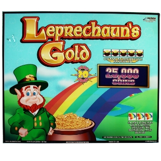 Picture of Top Glass, 550, 16" Top, Leprechauns Gold, Size (18.50" W 470mm x 15.50" H 393mm)