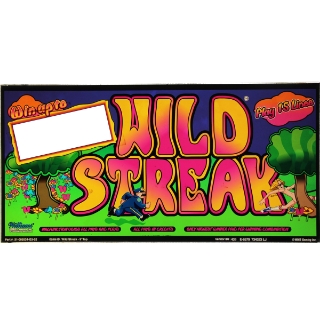 Picture of Top Glass, 361 or 550, Wild Streak, Size (18.50" W 470mm x 9.25" H 235mm)