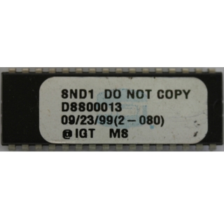 Picture of IGT Software, Sound, SND1 DSS00013