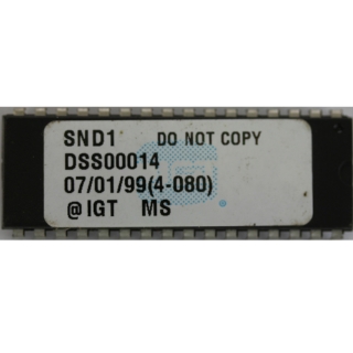 Picture of IGT Software, Sound, SND1 DSS00014