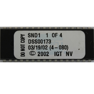 Picture of IGT Software, Sound, SND1 DSS00173