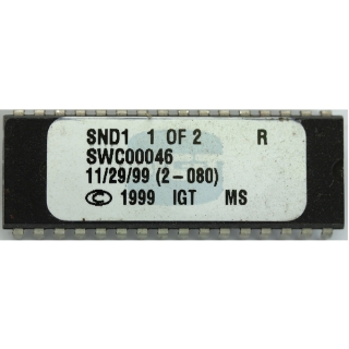 Picture of IGT Software, Sound, SND1 SWC00046