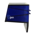 Picture of Bezel, Entry Guide Bill Validator Blue Entry Bezel UBA and WBA Bally S9000 Upright