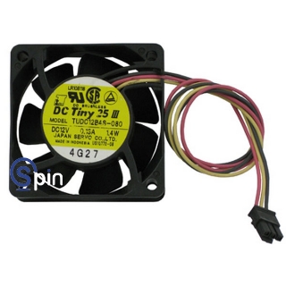 Picture of Fan, Cooling, 12V 1.4W (60mm X 60mm X25mm) - Atronic E-Motion Upright.