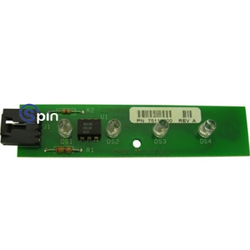 Bally Slot Machine Bill Acceptor Bezel with Bezel Light Circuit Board 
