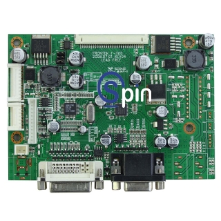 Picture of Controller Board A-D, LG 32'', 12 Volts Output works with LG LCD Model: VOFTC-L32OWA-M