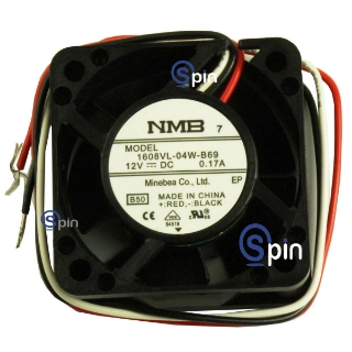 Picture of Fan, DC Brushless Motor, 12 VDC, 0.15A, 40MM X 20MM for LCD Power Supply - IGT SMLD.