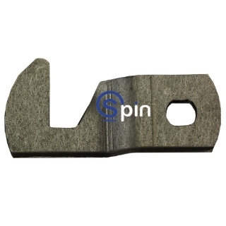 Picture of Lock Cam, Single Hole, Hook, 1-5/8 inch, offset 1/8" for Middle Cabinet Door (LCD) - Bally Alpha. 