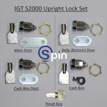 IGT BALLY RESET LOCK AND KEY 