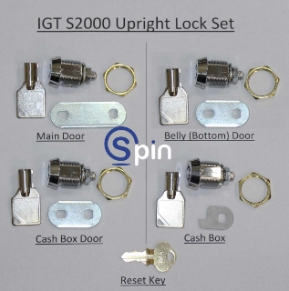 Picture of Lock Kit, IGT S2000 Upright for WBA BV