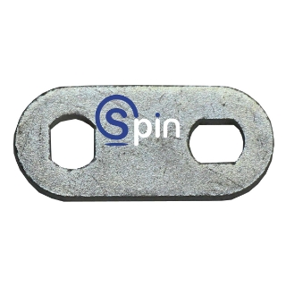 Picture of Lock Cam, Double Hole Flat, 1-1/8 Inch