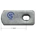 Picture of Lock Cam, Single Hole Flat, 1-3/16Inch