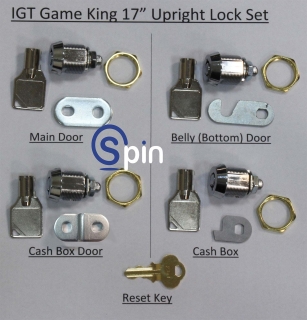 Picture of Lock Kit, IGT Game King 17" Upright for WBA BV