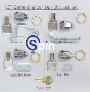 Picture of Lock Kit, IGT Game King 19" Upright for WBA BV