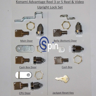Picture of Lock Kit, Konami Advantage Upright WBA BV