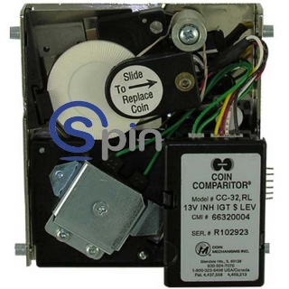 Picture of Complete Assy, CC-32-RL, Inhibit, 13 VDC, Large Coin, Molex - IGT 80960.