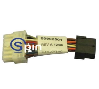Picture of Adapter, 12 Pin Mini-Fit to 12 Pin Micro Fit, Male (Black Plug) to FeMale (White Plug), IGT 60902500