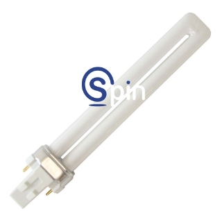 Picture of Fluorescent, Duo-Tube Compact Fluorescent, T-4, 13 Watts, GX23 Base, 4100K.