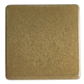 Picture of Blanking Plate, Button Sun Gold Square 34mm x 34mm - IGT Slant Top. 