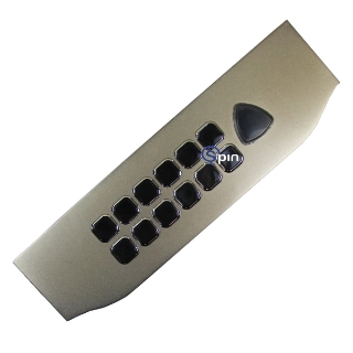 Picture of Button Panel Aristocrat Helix OLED Button with large Triangular button - Upright & Slant Top