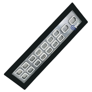 Picture of Button Panel, Konami Concerto, LCD Overlay Buttons