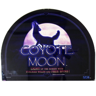 Picture of Top Glass, GK-19, RT, Coyote Moon, Size (19.5"W 495mm x 15"H 381mm)
