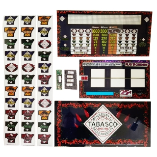 Picture of Glass Kit IGT S2000, 3M Tabasco 039, 9 Inch Top, Back Lit Reels