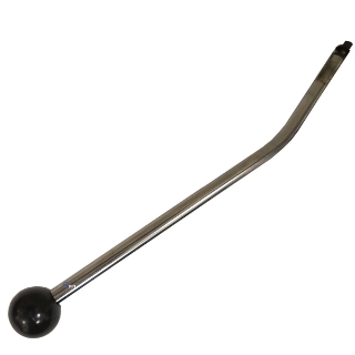 Picture of Handle, with Knob Slot Handle Bend, Chrome - IGT S2000. 