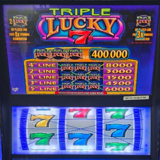 Picture of S3000 Game Kit, Triple Lucky 7s,  Brainbox Reel Tapes and License Dongle 003TSE, 5 Line