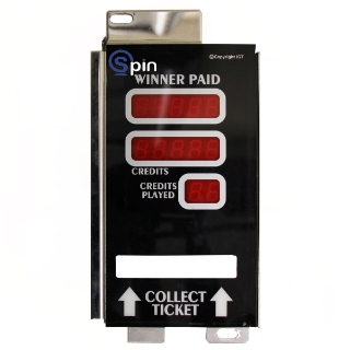 Picture of Assembly, 7-segment Display assembly, board, panel, bracket, IGT S2000