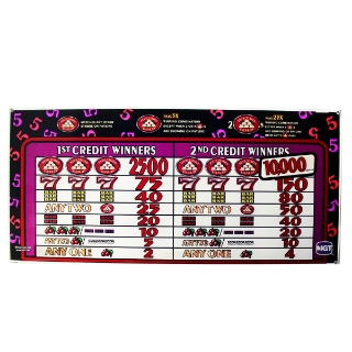 Picture of Top Glass, S2000, Five Times Gold (19.5" W 495mm x 9.25" H235mm)